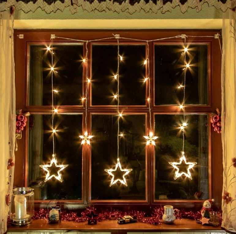 Kabančios LED žvaigždės