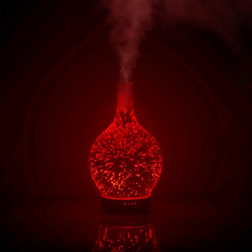AROMATINIS DIFUZORIUS SU 3D APŠVIETIMO EFEKTU