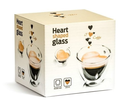 Figūriniai širdelės puodeliai | 2vnt | 250ml |