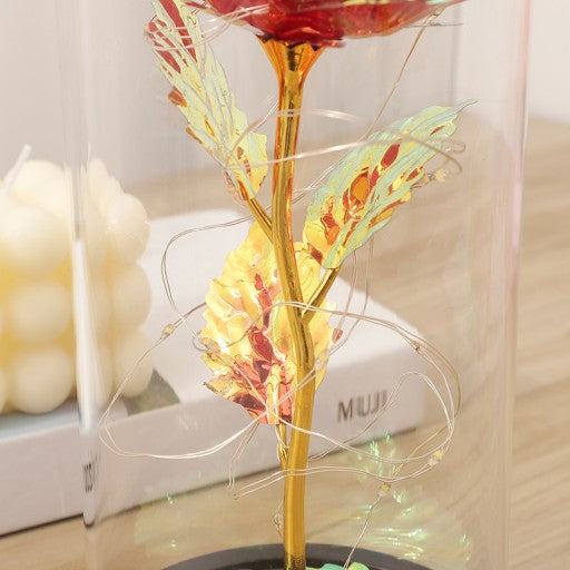 "Amžina rožė" stikle | Valentino dovana