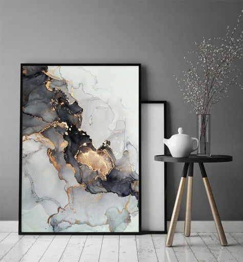 Paveikslas "gold" rėmelyje 53x73